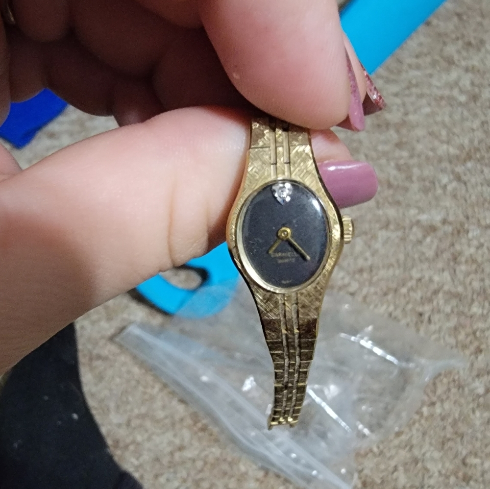 Vintage gold watch